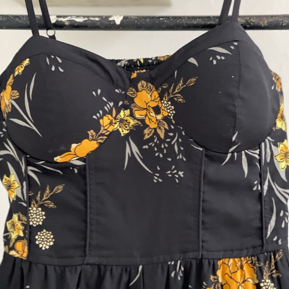 Floral Silken jumpsuit palazzo style legs